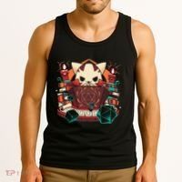 Dungeon And Cats Tabletop Gaming Role Player Tank Top thumb 3