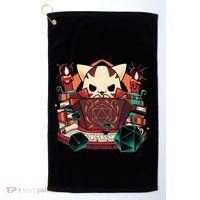 Dungeon And Cats Tabletop Gaming Role Player Golf Towel thumb 0