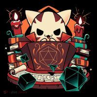 Dungeon And Cats Tabletop Gaming Role Player Women's T-Shirt thumb 6