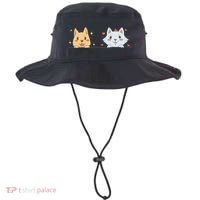 Dog And Cat Cute Animal Lover Bucket Hat thumb 0