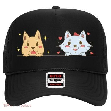 Dog And Cat Cute Animal Lover Hat