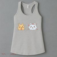 Dog And Cat Cute Animal Lover Women's Tank Top thumb 3