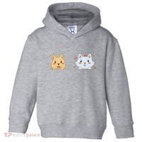 Dog And Cat Cute Animal Lover Toddler Hoodie thumb 0