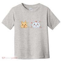 Dog And Cat Cute Animal Lover Toddler T-Shirt thumb 0