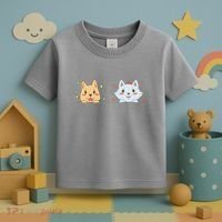 Dog And Cat Cute Animal Lover Toddler T-Shirt thumb 3