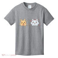 Dog And Cat Cute Animal Lover Kids T-Shirt thumb 0