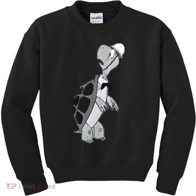 Duck and Cover Vintage Bert the Turtle Cold War Kids Sweatshirt