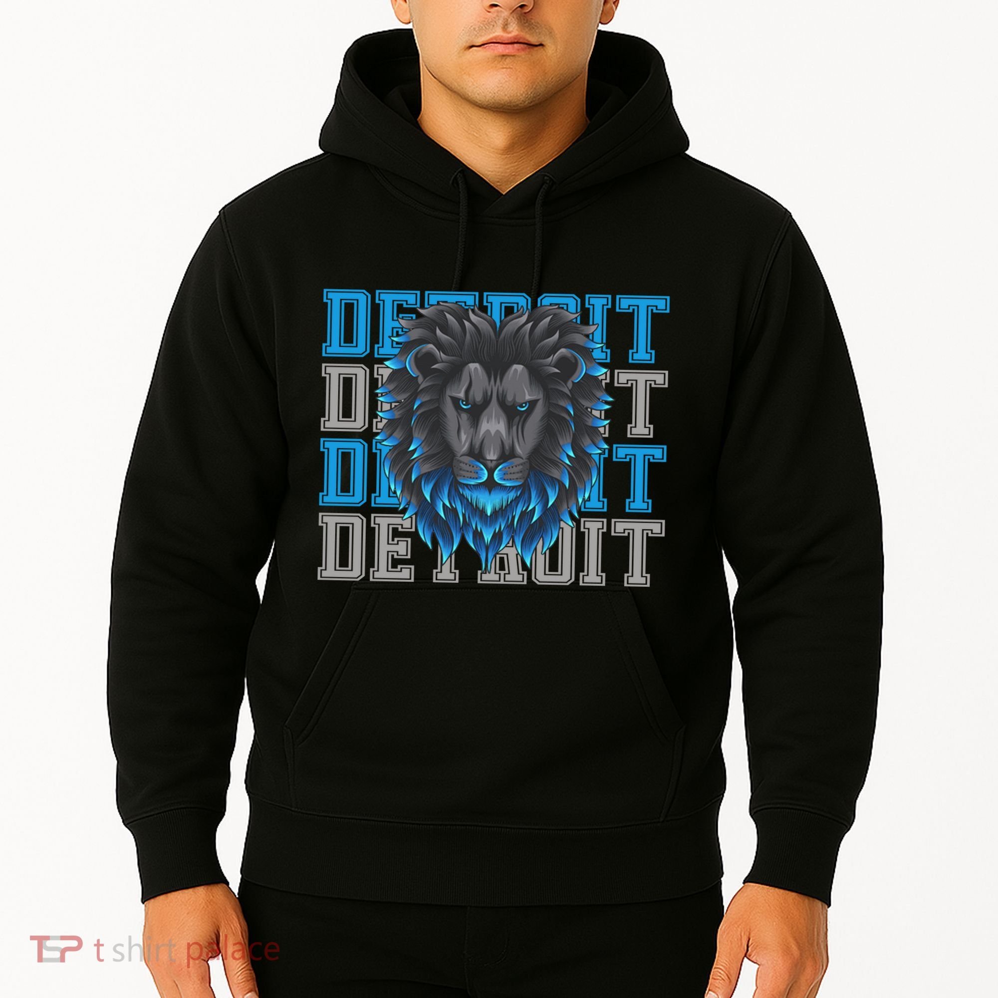 Detroit Apparel Cool Retro Gan Gear Hoodie