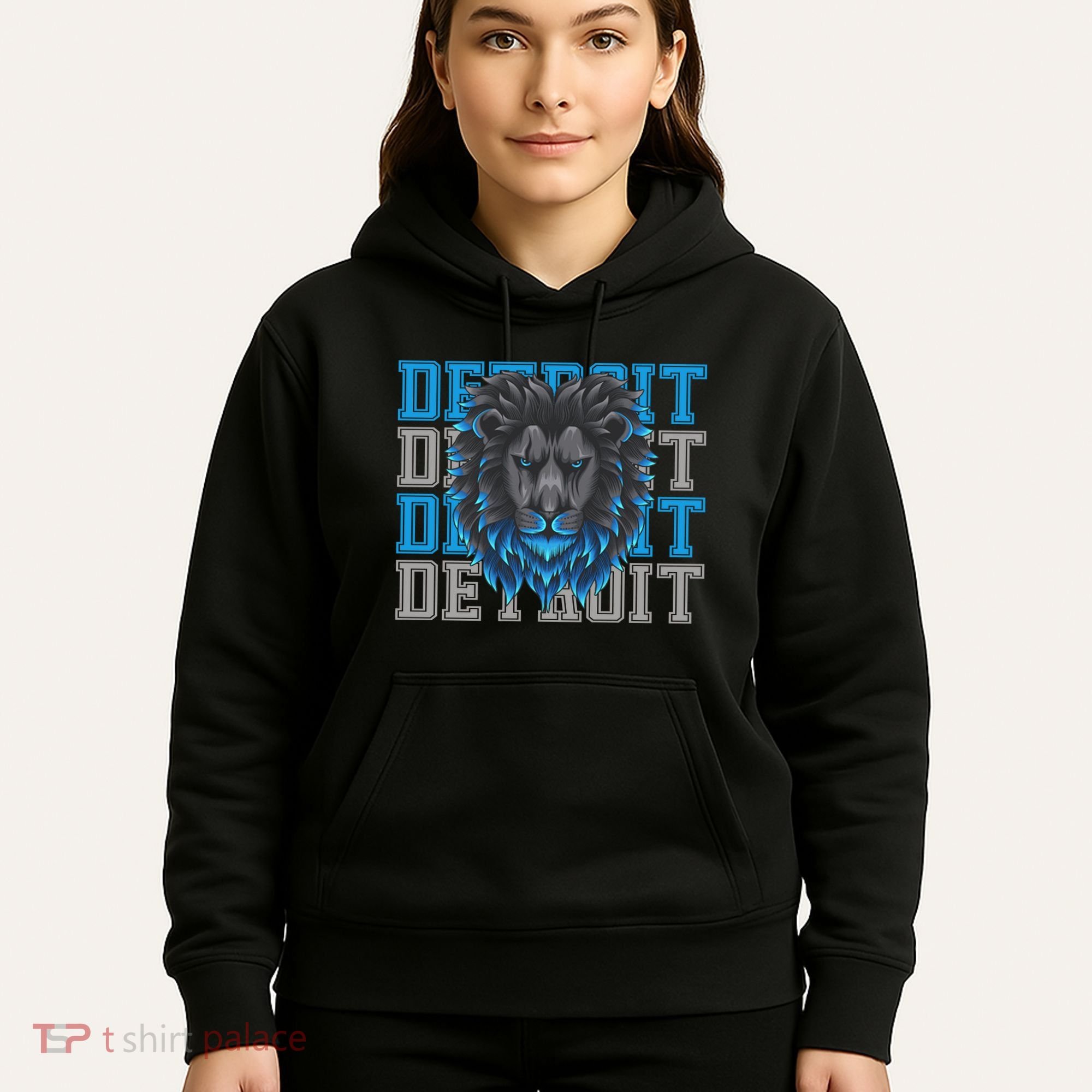 Detroit Apparel Cool Retro Gan Gear Hoodie