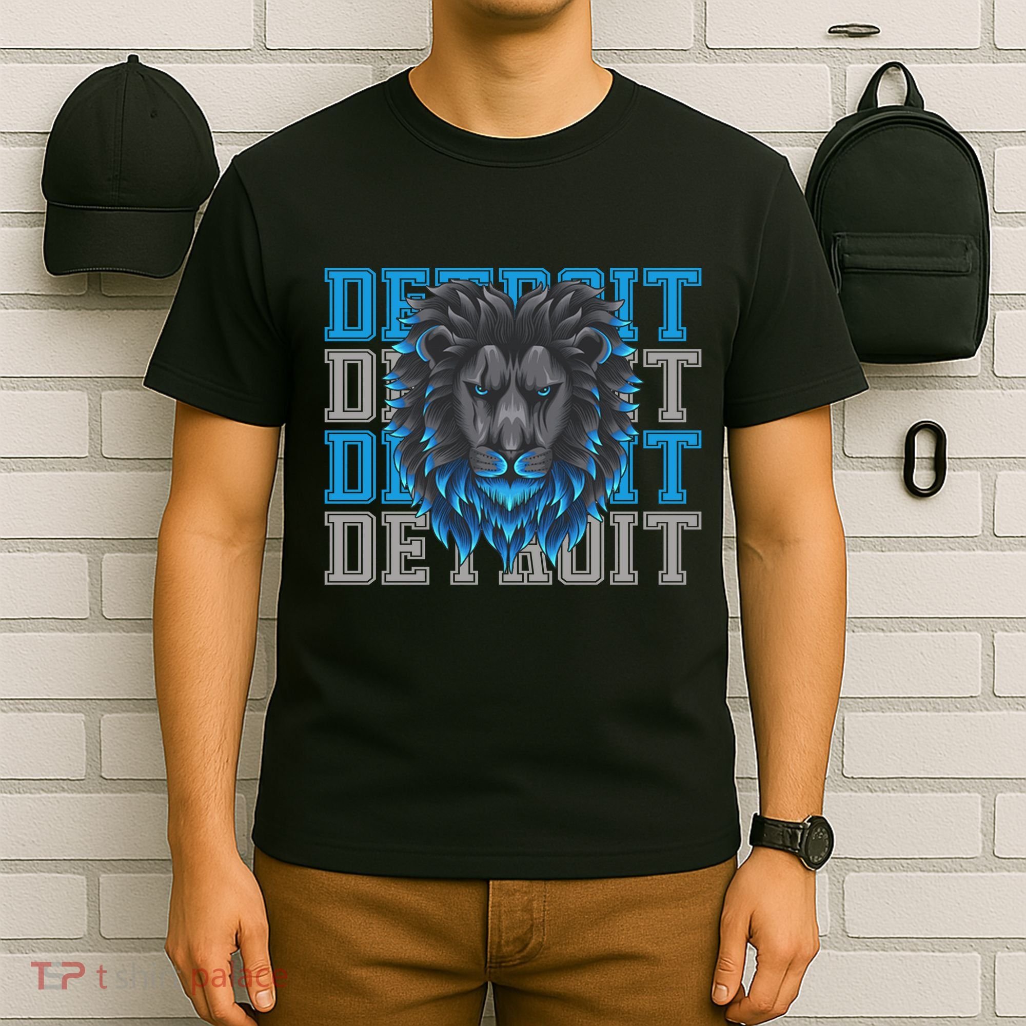Detroit Apparel Cool Retro Gan Gear T-Shirt