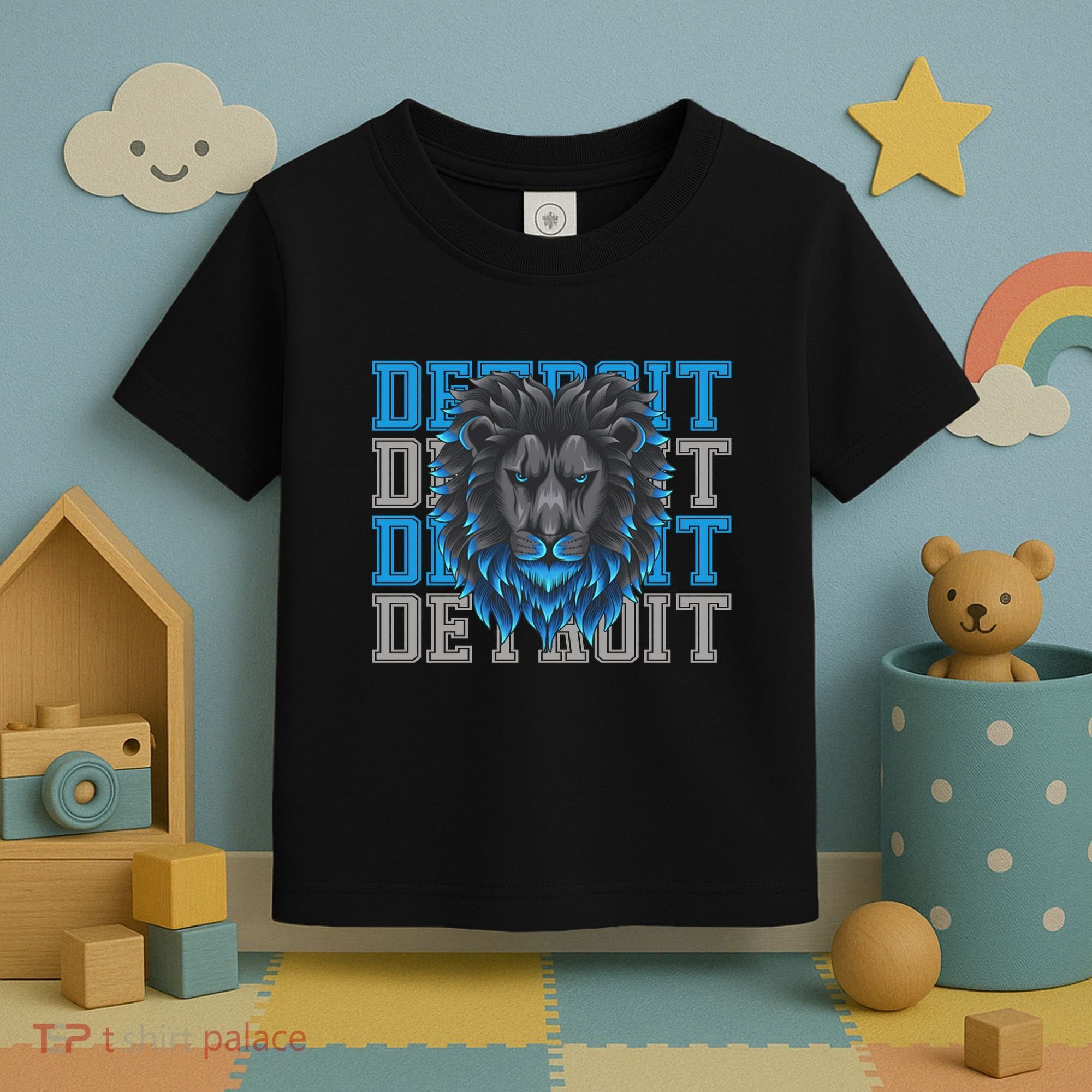 Detroit Apparel Cool Retro Gan Gear Toddler T-Shirt