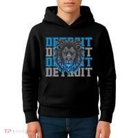 Detroit Apparel Cool Retro Gan Gear Kids Hoodie thumb 4