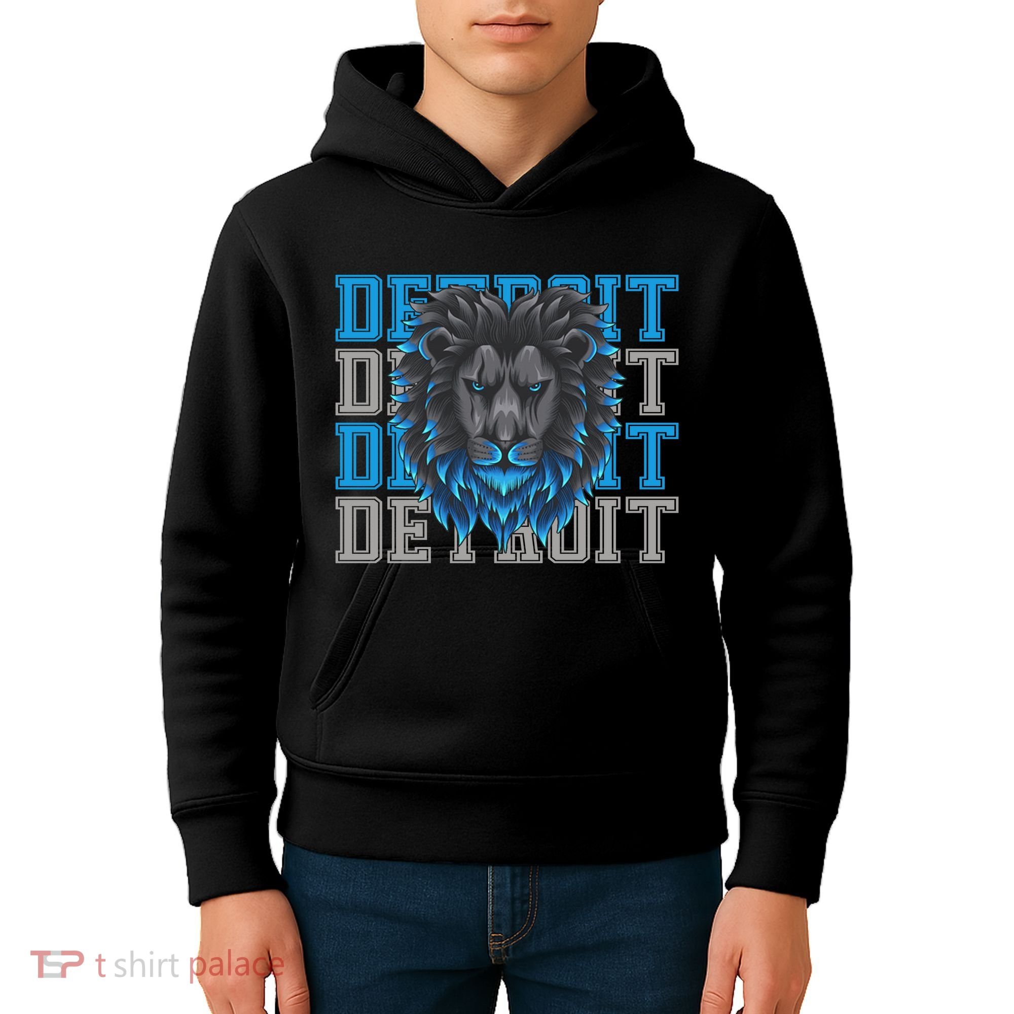 Detroit Apparel Cool Retro Gan Gear Kids Hoodie