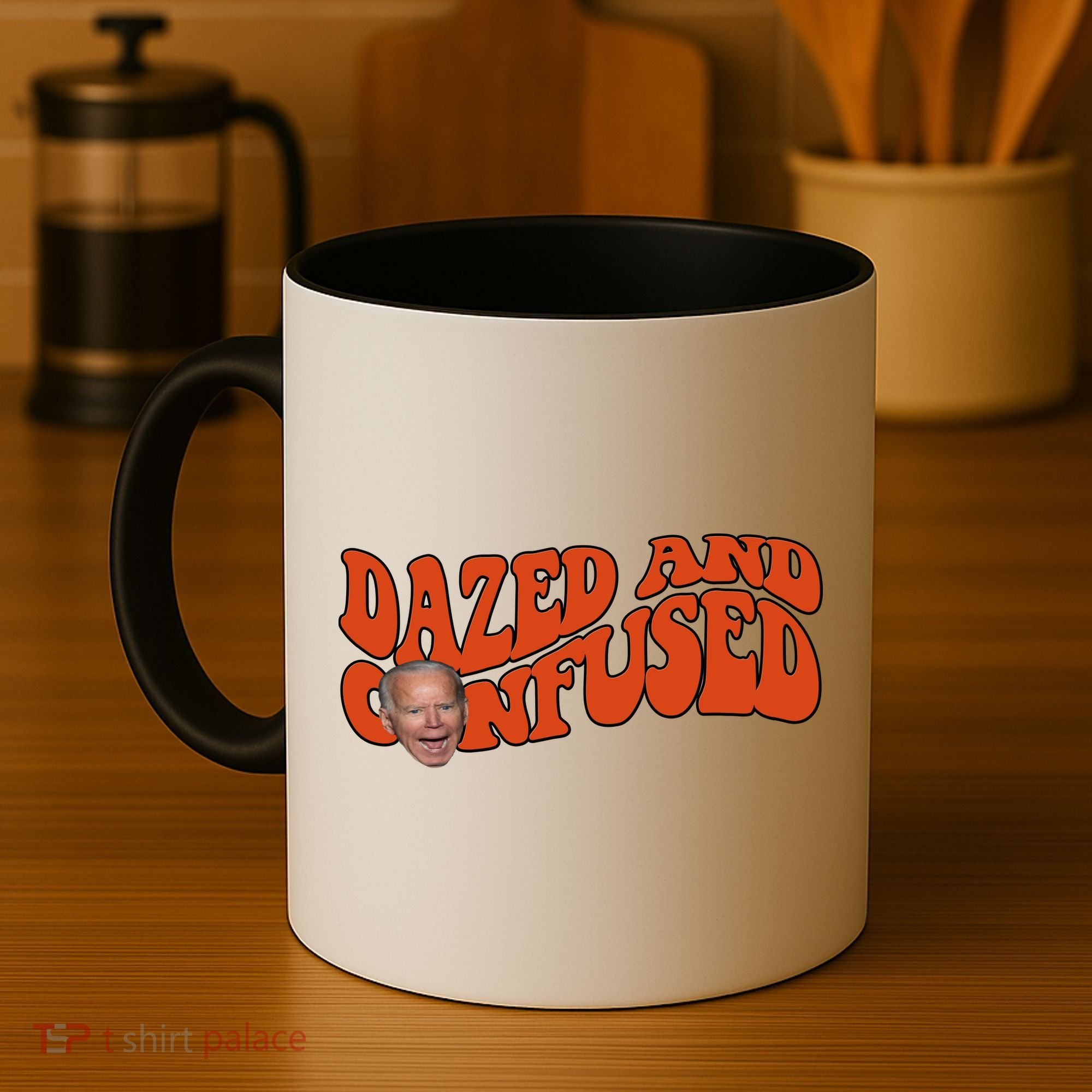 Dazed And Confused Funny Joe Biden Retro Coffee Mug
