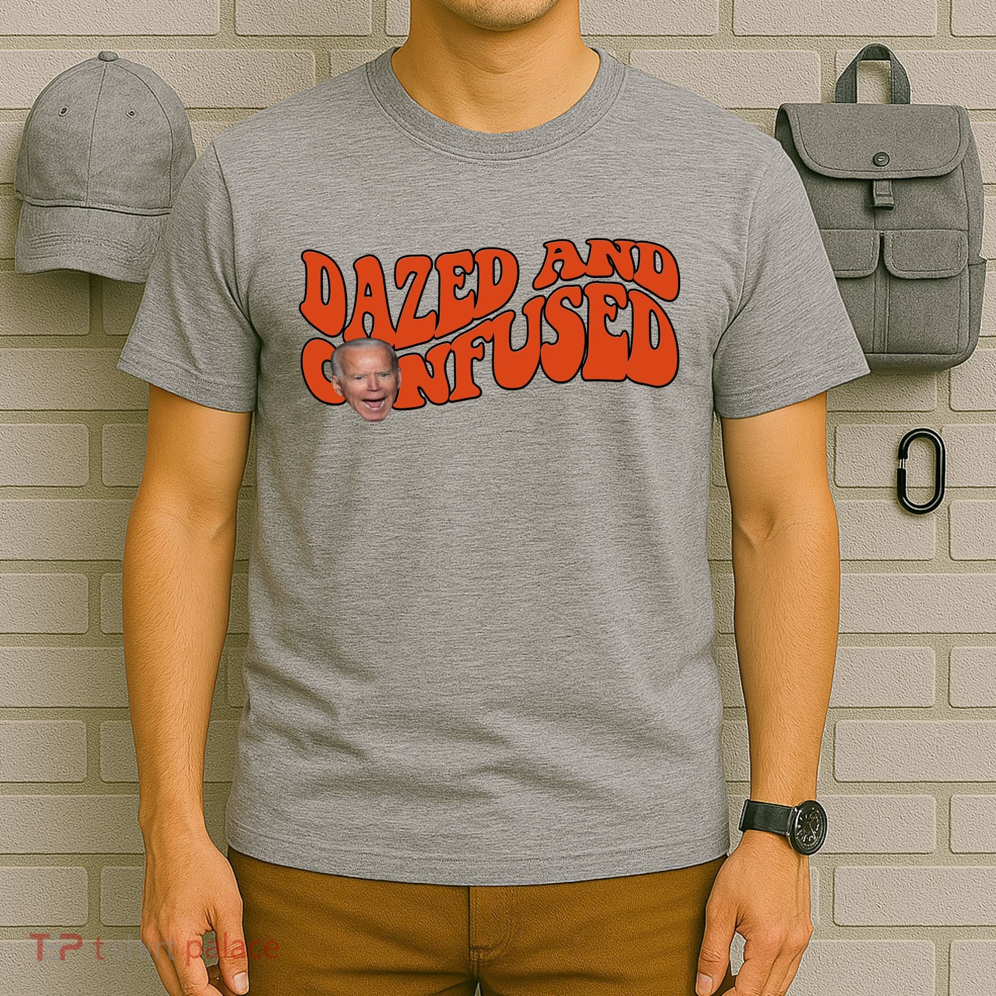 Dazed And Confused Funny Joe Biden Retro T-Shirt