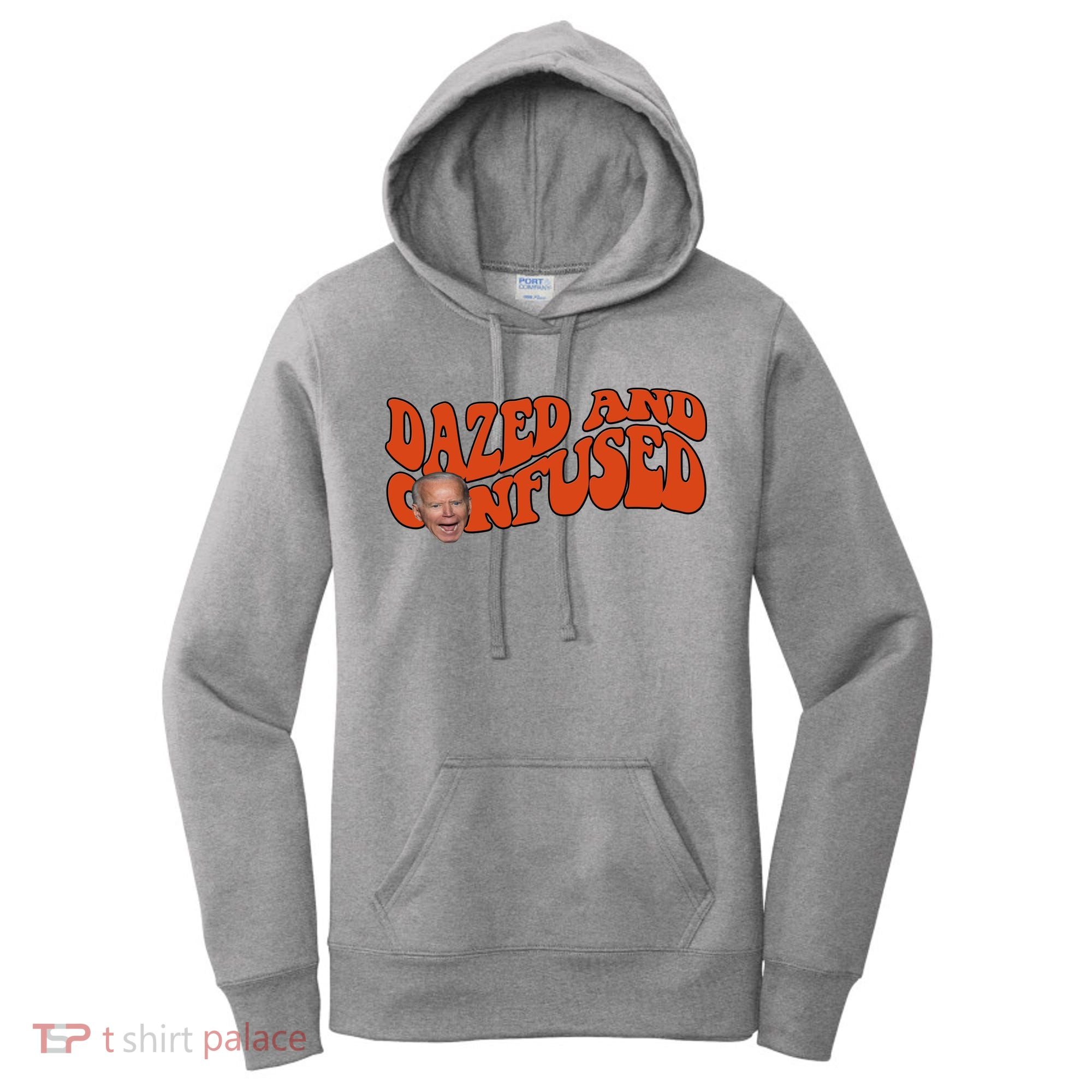 Dazed And Confused Funny Joe Biden Retro Women's Hoodie