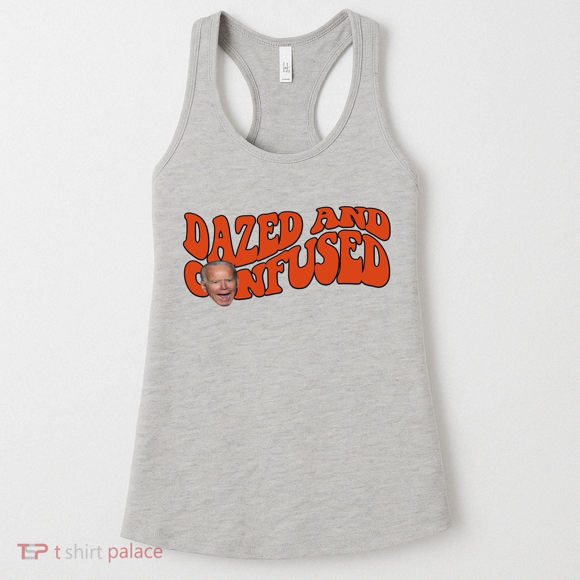 Dazed And Confused Funny Joe Biden Retro Women's Tank Top