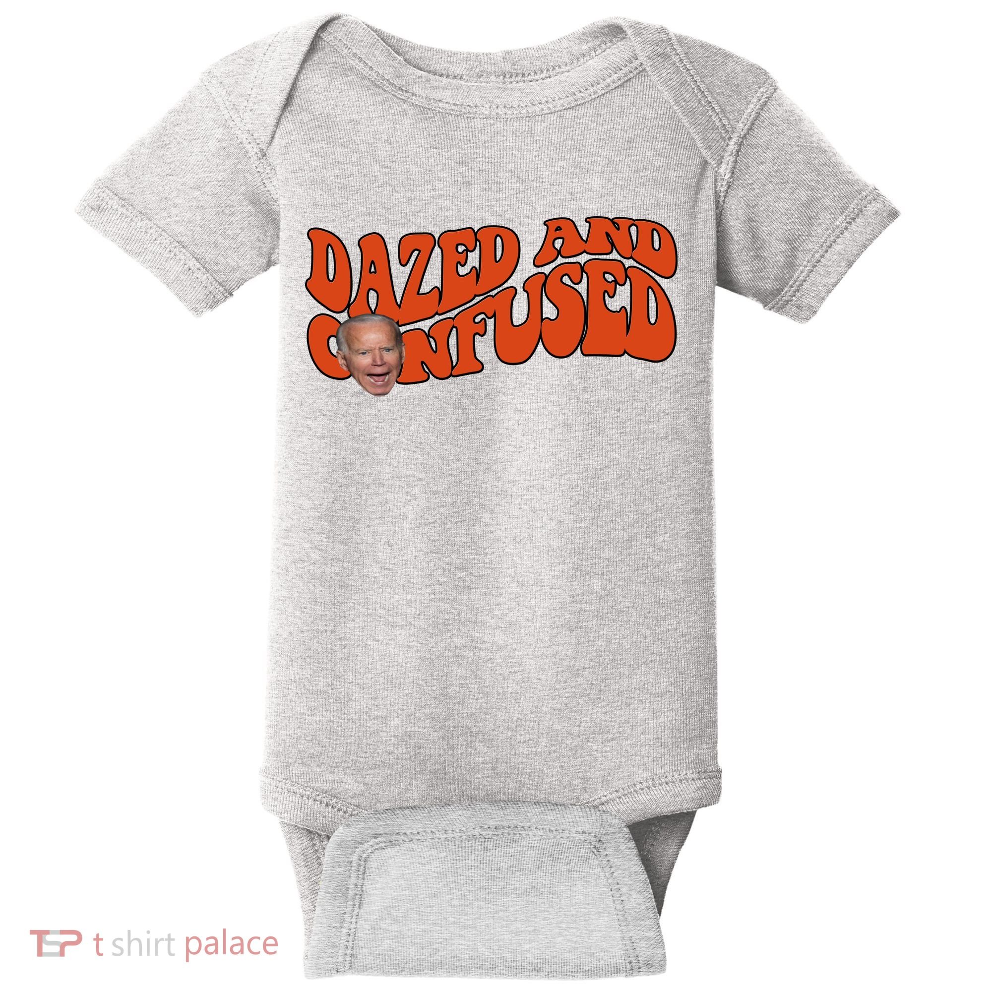 Dazed And Confused Funny Joe Biden Retro Baby Bodysuit