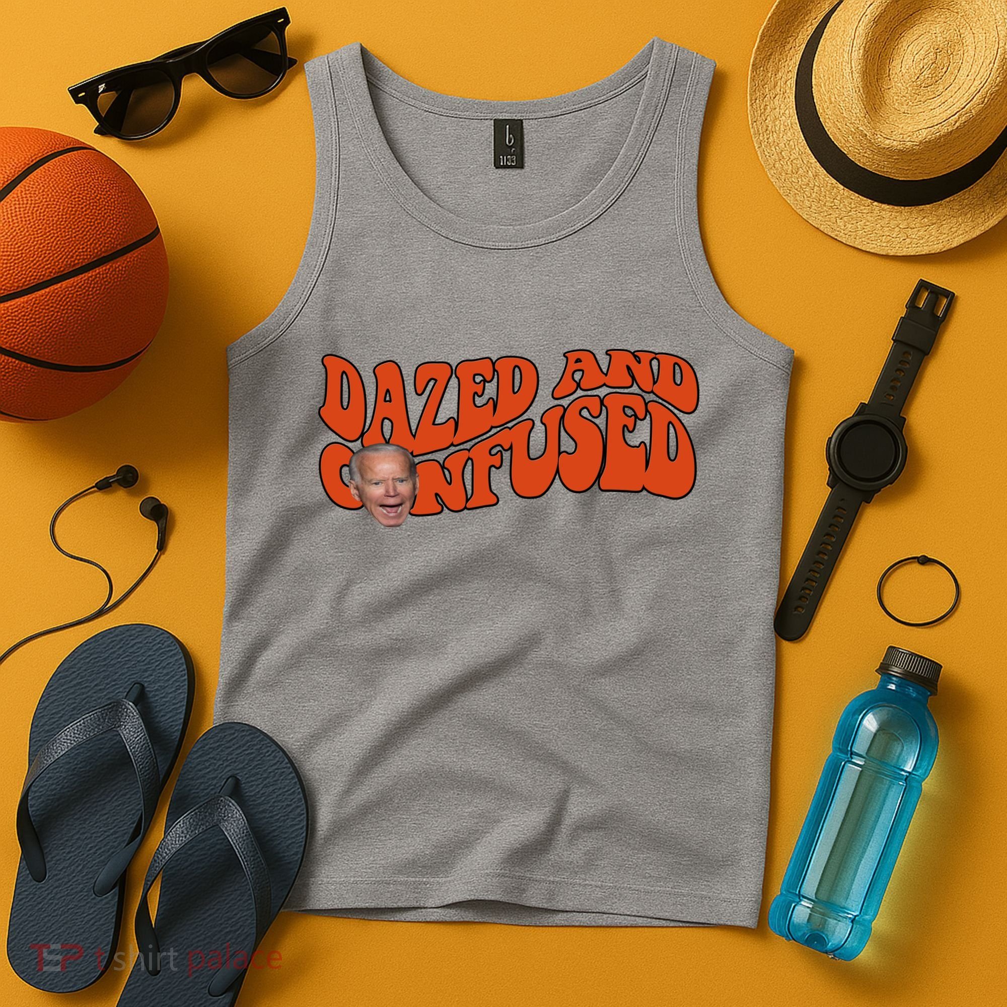 Dazed And Confused Funny Joe Biden Retro Tank Top