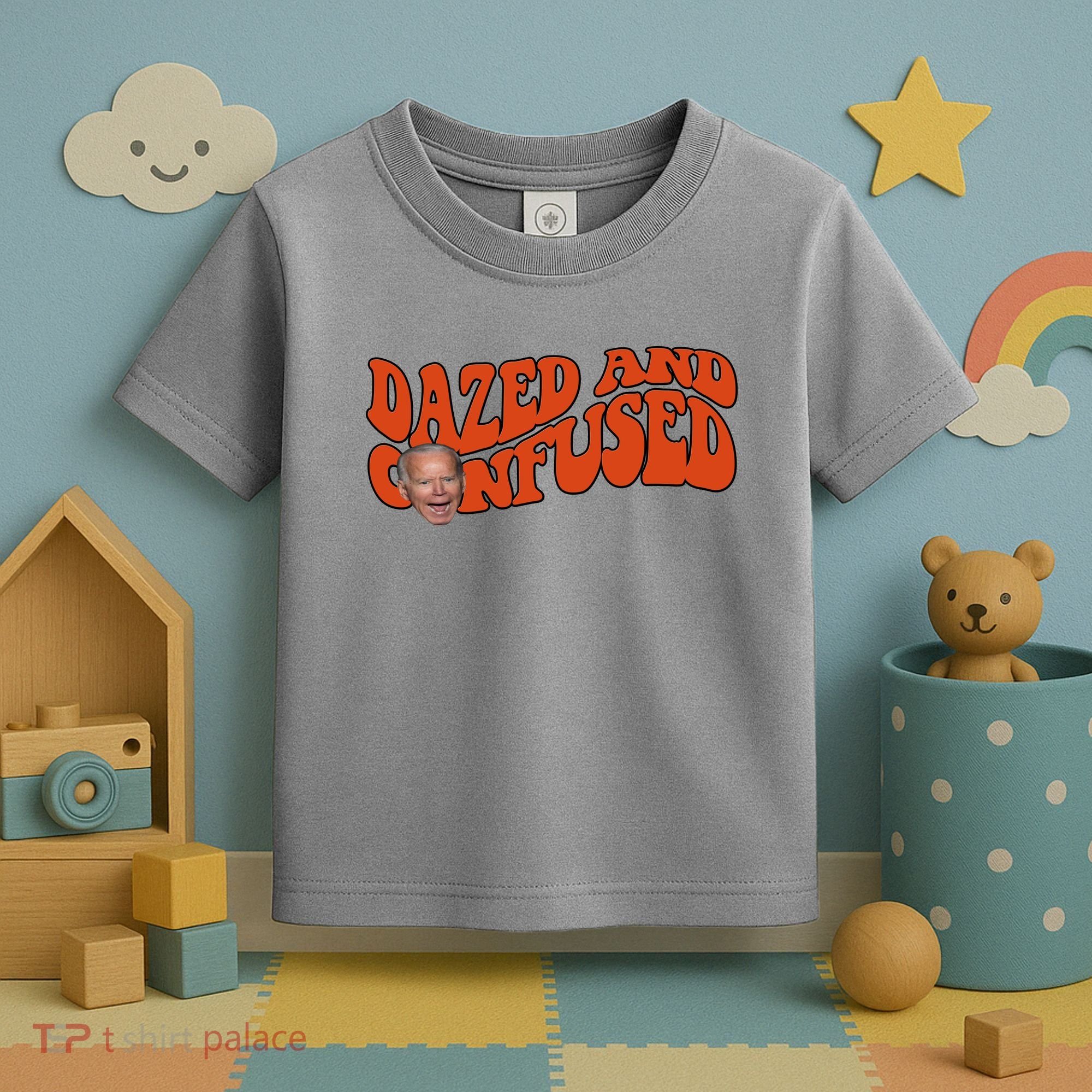 Dazed And Confused Funny Joe Biden Retro Toddler T-Shirt