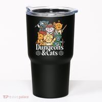 Dungeons And Cats Tumbler thumb 0