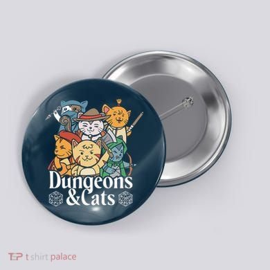 Dungeons And Cats Button