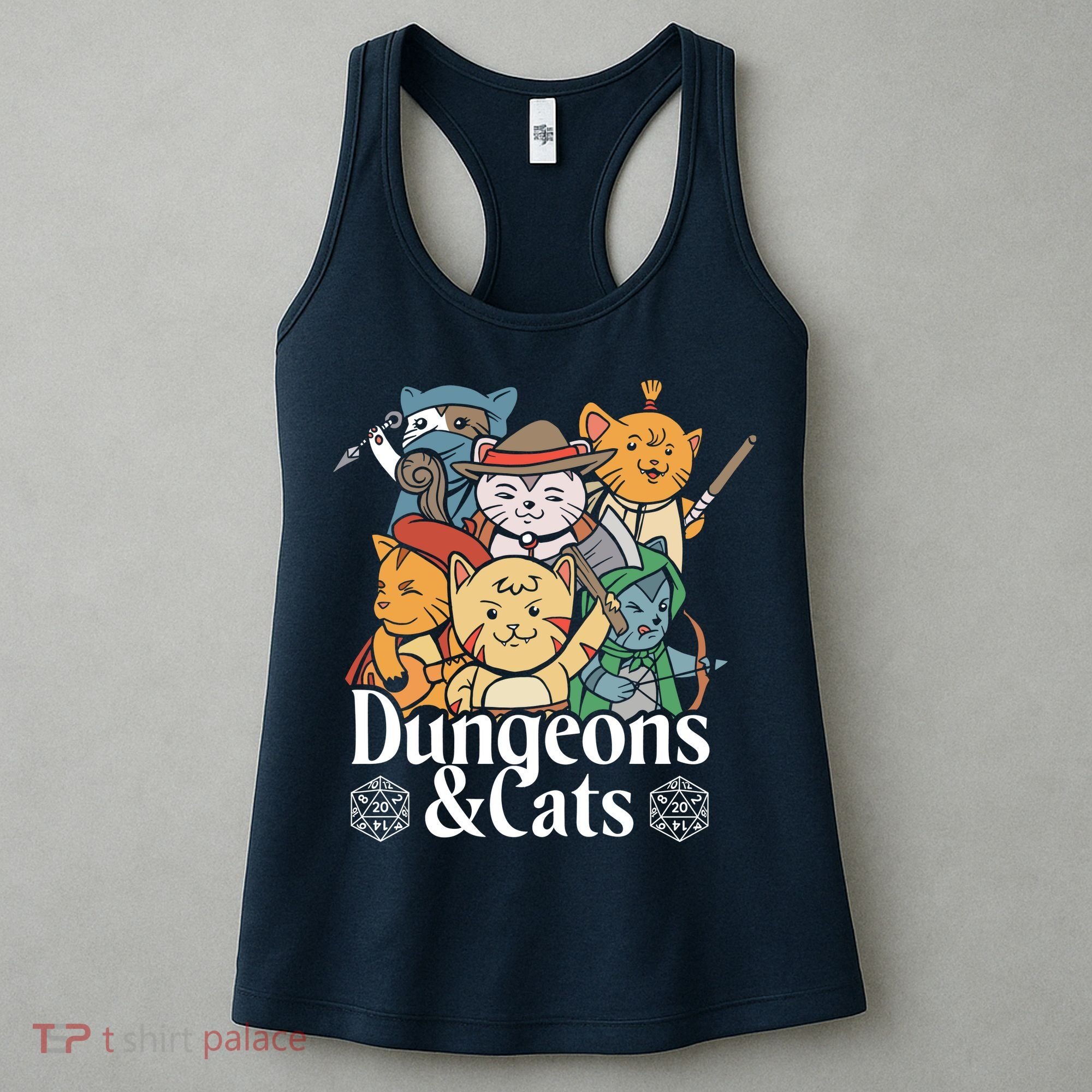 Dungeons And Cats Women's Tank Top