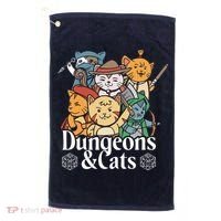 Dungeons And Cats Golf Towel thumb 0