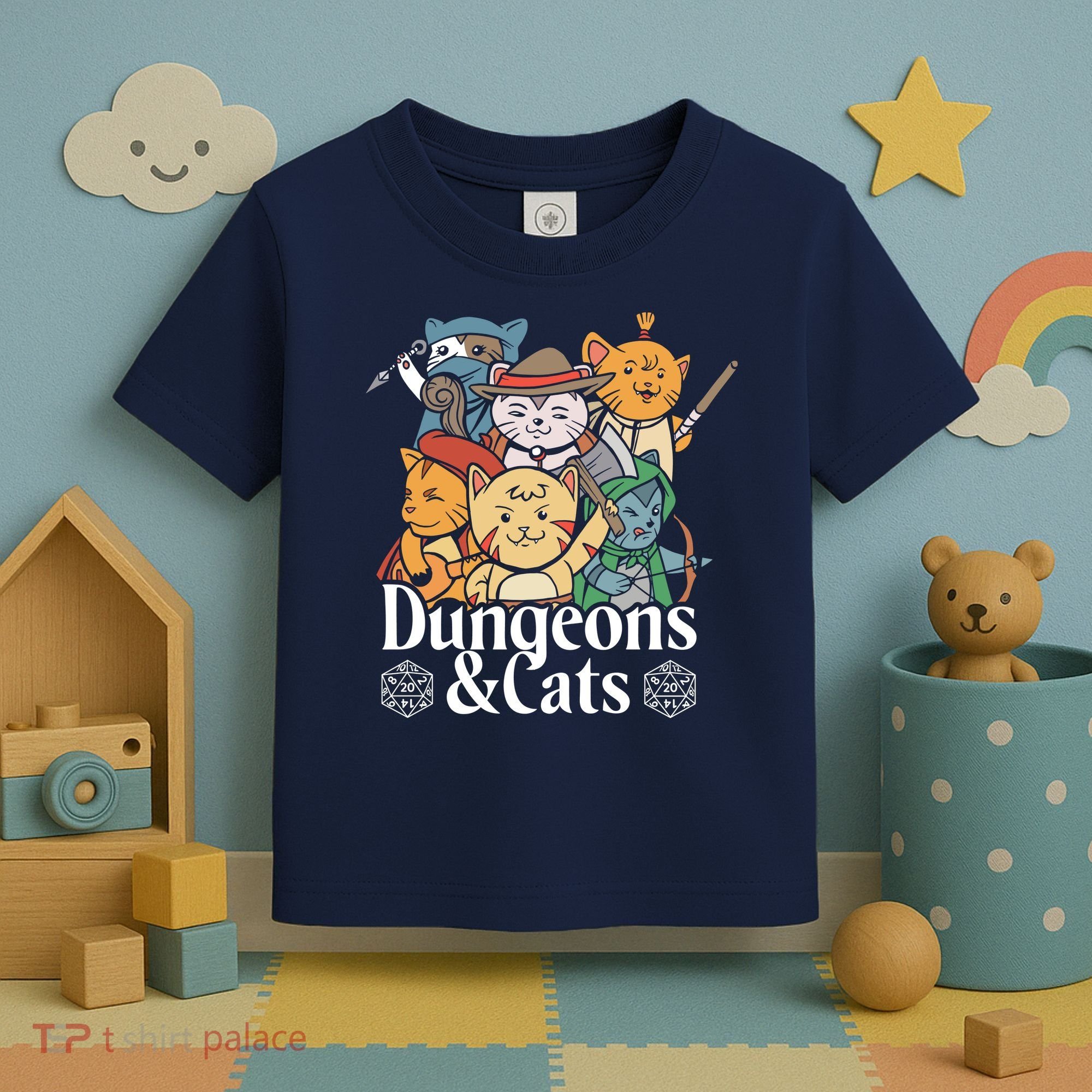 Dungeons And Cats Toddler T-Shirt