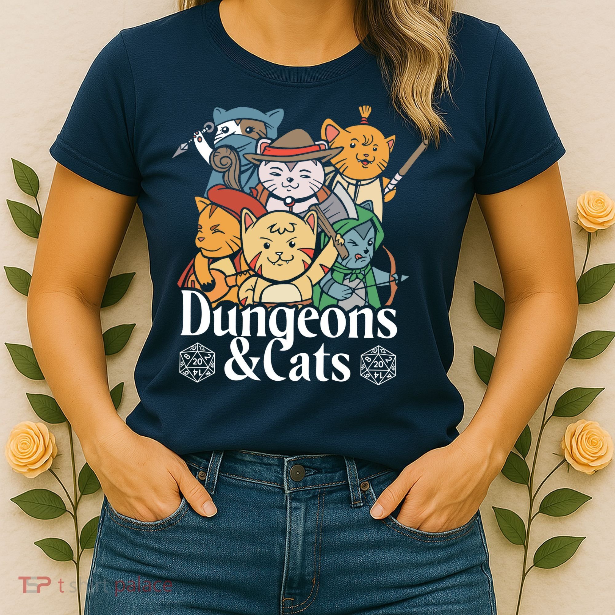 Dungeons And Cats Women's T-Shirt