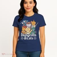 Dungeons And Cats Women's T-Shirt thumb 4