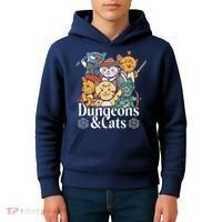 Dungeons And Cats Kids Hoodie thumb 4