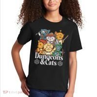 Dungeons And Cats Kids T-Shirt thumb 2