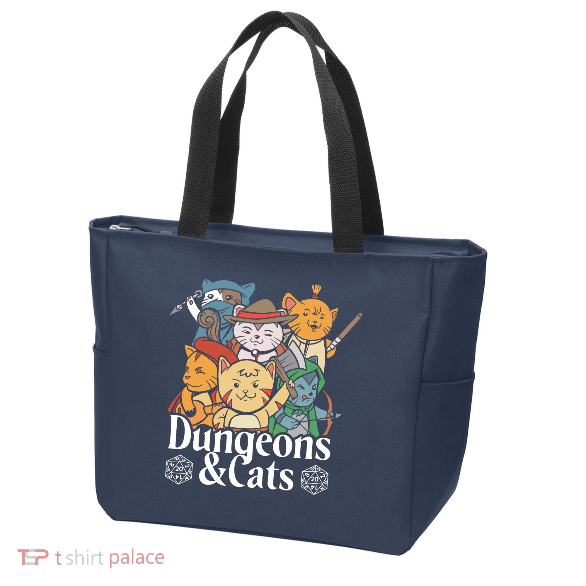 Dungeons And Cats Tote Bag