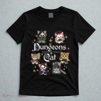 Dungeons And Cats Dungeon Master Cat Throwing Dice T-Shirt thumb 5