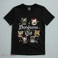 Dungeons And Cats Dungeon Master Cat Throwing Dice T-Shirt thumb 5