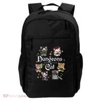 Dungeons And Cats Dungeon Master Cat Throwing Dice Backpack thumb 0