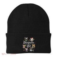 Dungeons And Cats Dungeon Master Cat Throwing Dice Beanie thumb 0