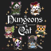 Dungeons And Cats Dungeon Master Cat Throwing Dice Tumbler thumb 3