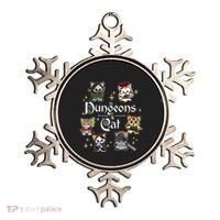 Dungeons And Cats Dungeon Master Cat Throwing Dice Ornament thumb 0