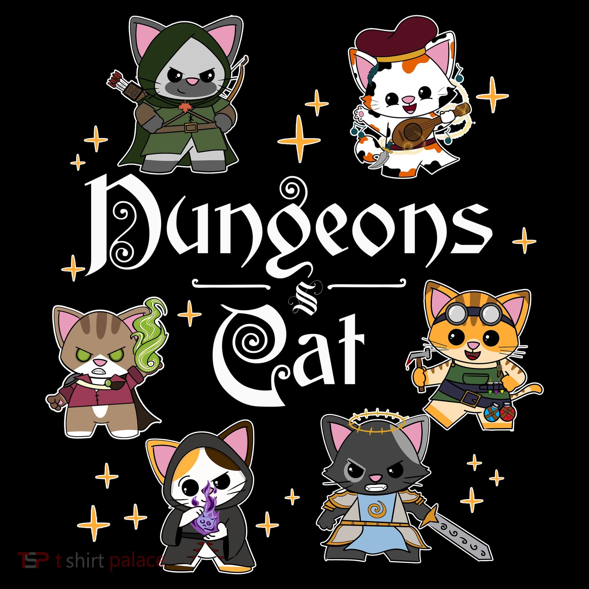 Dungeons And Cats Dungeon Master Cat Throwing Dice Ornament