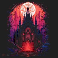 Dark Ancient Cathedral Gothic Architecture Goth Aesthetic Beanie thumb 2