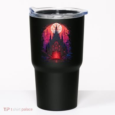 Dark Ancient Cathedral Gothic Architecture Goth Aesthetic Tumbler