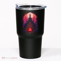 Dark Ancient Cathedral Gothic Architecture Goth Aesthetic Tumbler thumb 0
