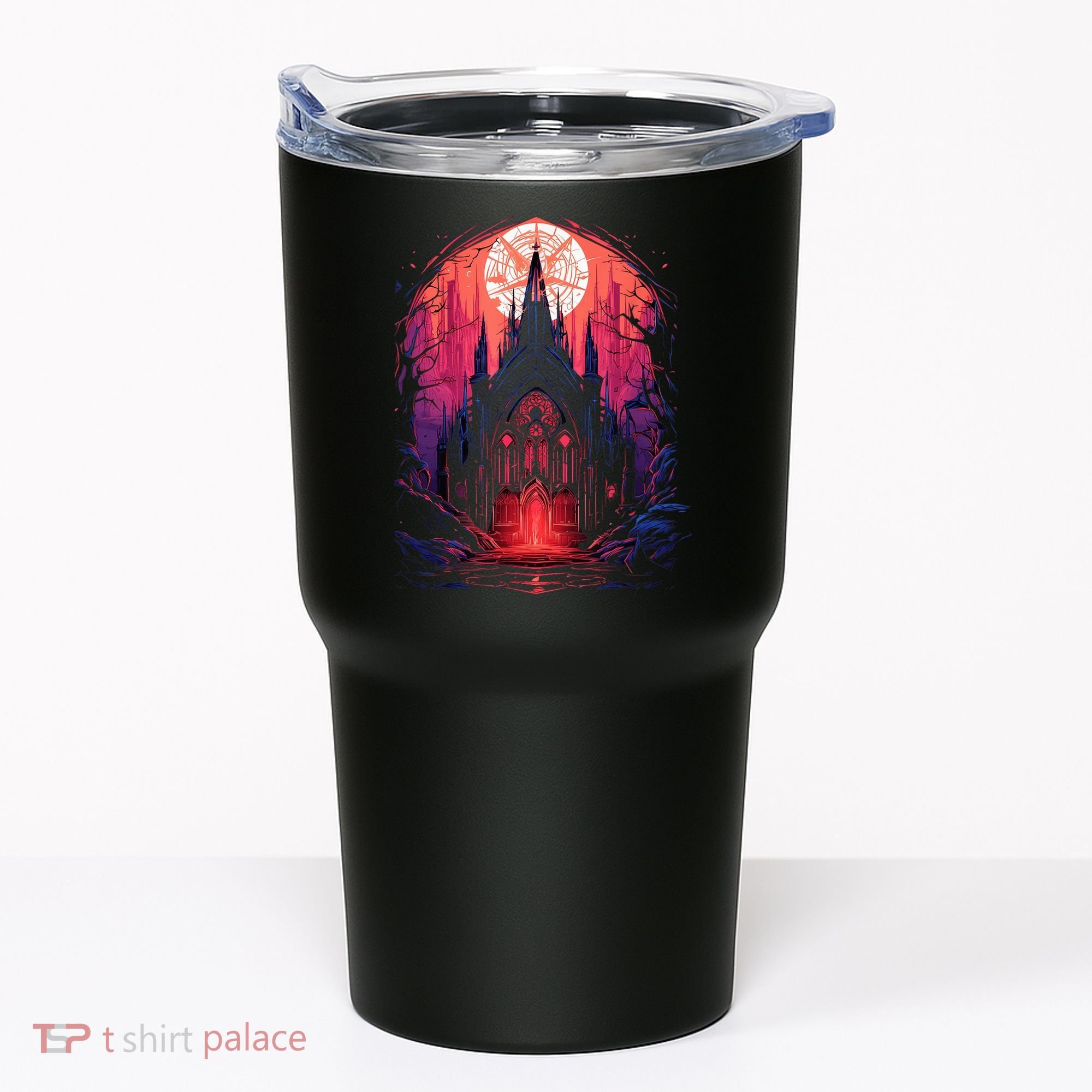 Dark Ancient Cathedral Gothic Architecture Goth Aesthetic Tumbler