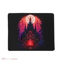Dark Ancient Cathedral Gothic Architecture Goth Aesthetic Mousepad thumb 0