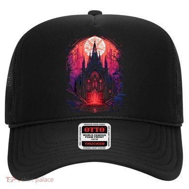 Dark Ancient Cathedral Gothic Architecture Goth Aesthetic Hat