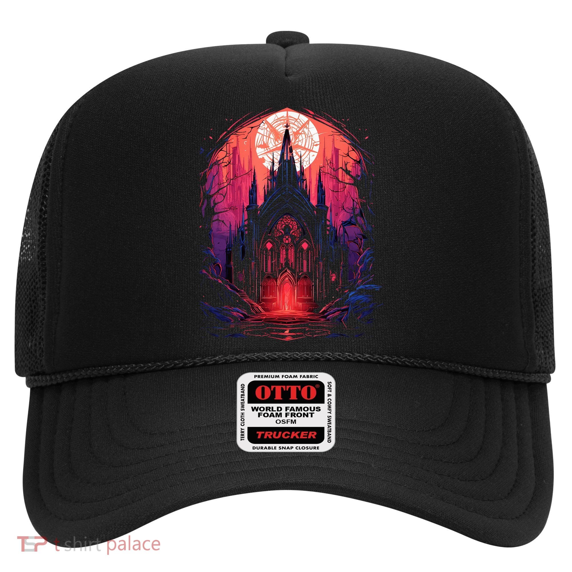 Dark Ancient Cathedral Gothic Architecture Goth Aesthetic Hat