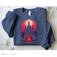 Dark Ancient Cathedral Gothic Architecture Goth Aesthetic Sweatshirt thumb 2