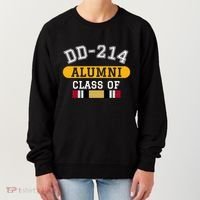 Dd214 Alumni Class Of Iraq War Veteran Pride Cool Gift Women's Sweatshirt thumb 0